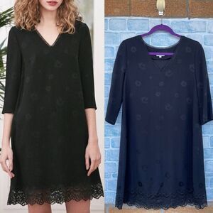 Claudie pierlot Paris black with floral undertones print size 36/6